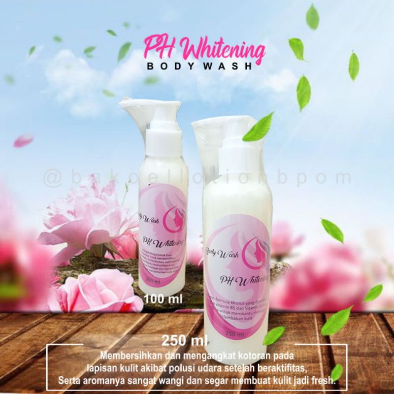PH Whitening Body Soap/Sabun Pemutih Badan/Body Soap Whitening/Sabun Pemutih Viral