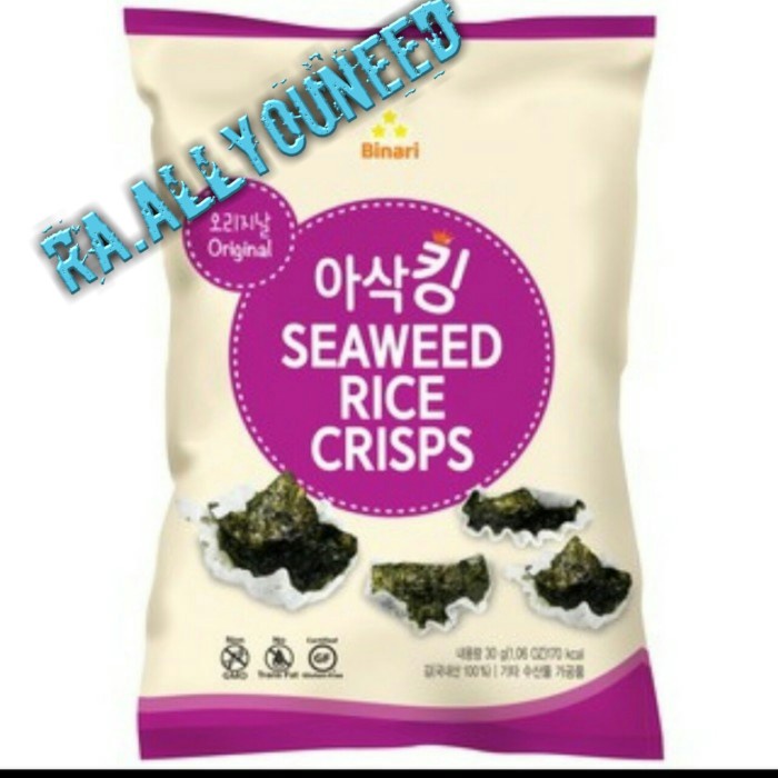 

Seaweed Snack Original - Snack Rumput Laut Rasa Original 30gr