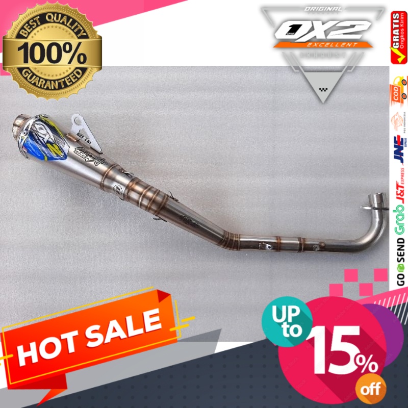KNALPOT BEBEK SLEEPENGINE 200CC ORIGINAL OX2 RACING