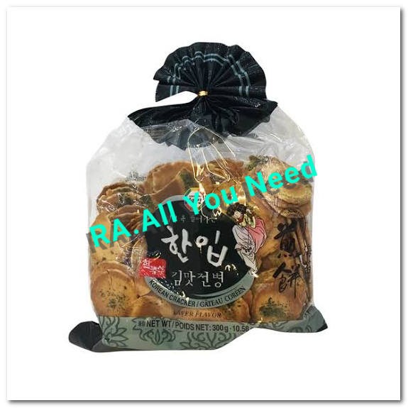 

Traditional Korean Crackers With Laver Flavor 300 gram