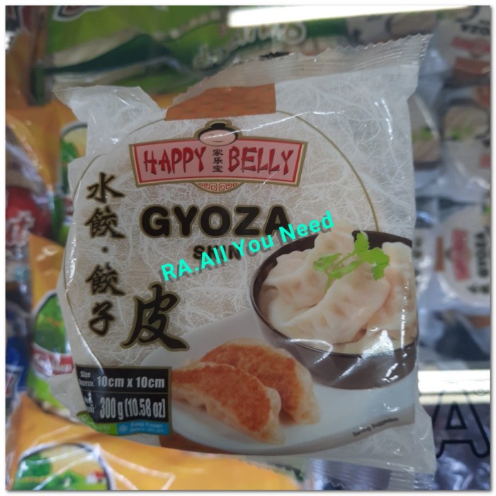 

Heppy Belly Gyoza Skin - Kulit Pangsit 300 gram