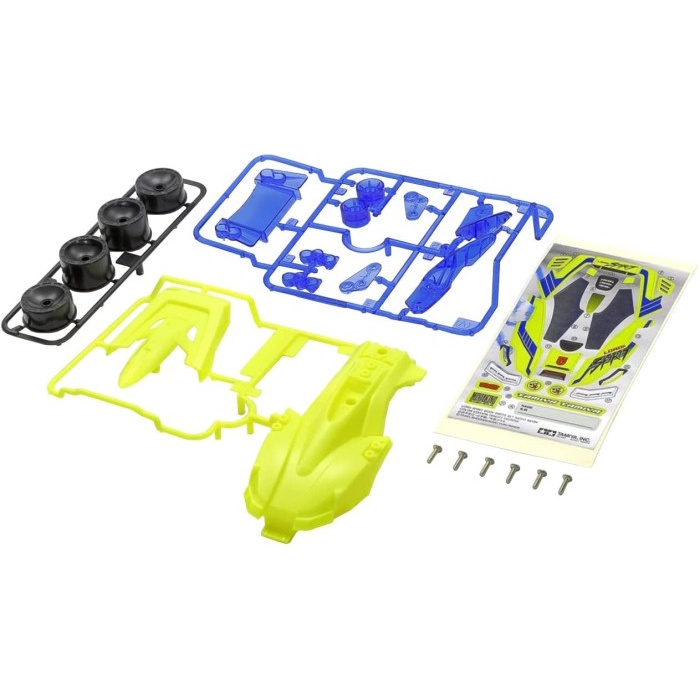 Tamiya 95637 Lord Spirit Body Parts Set Night Neon Color Edition