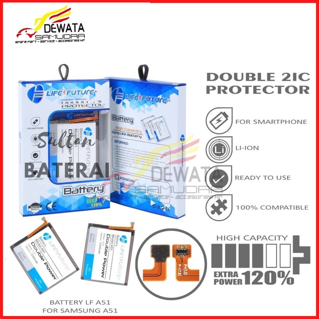 Baterai - Batrai - Battery Samsung Galaxy A51 Life Future ( SULTAN BATERAI )