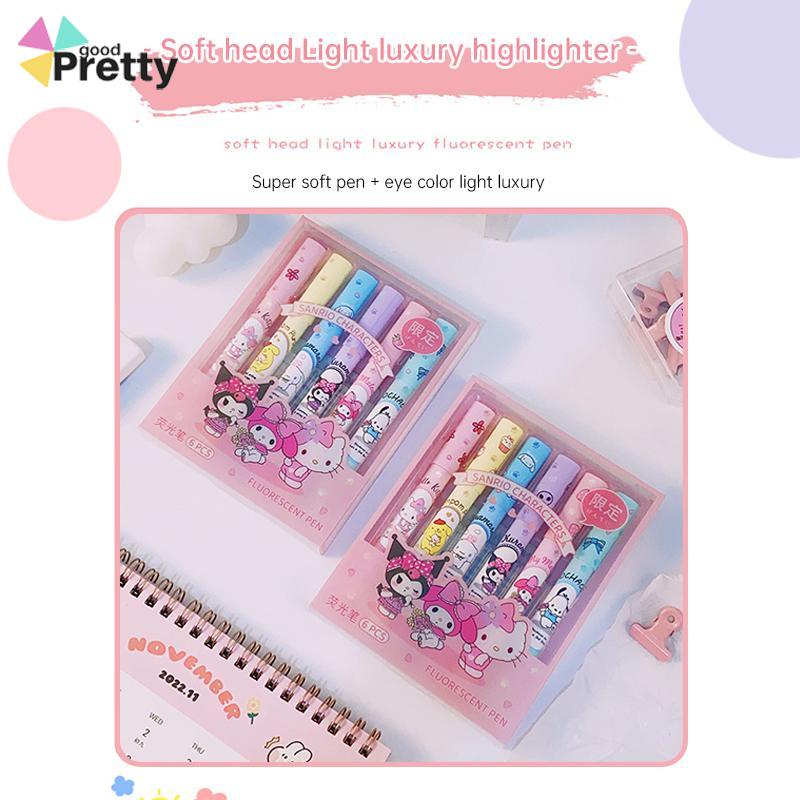 

Alat tulis spidol kartun lucu pelindung mata Sanrio yang kreatif - PD