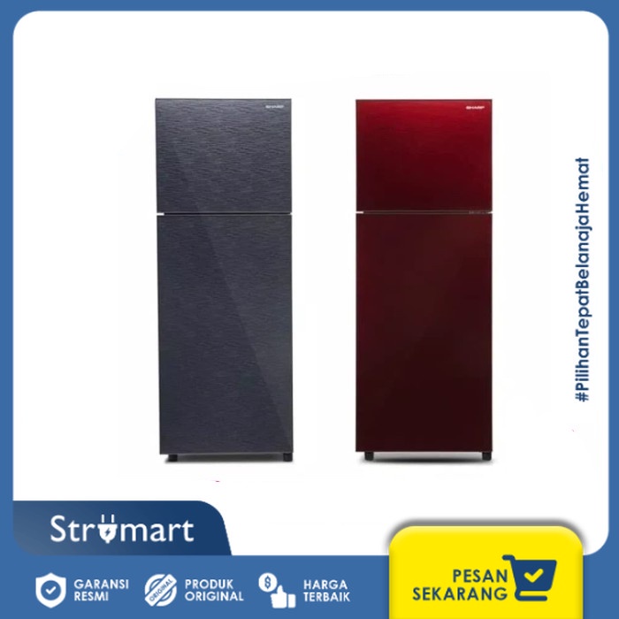 KULKAS 2 PINTU SHARP SJ-246XG