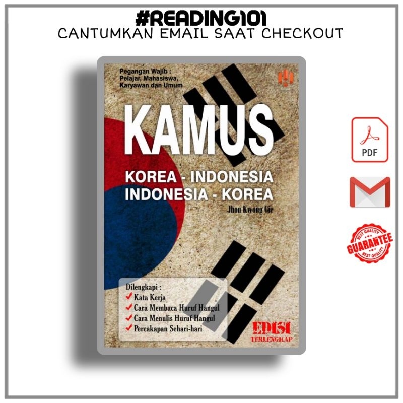 

[Indonesia] KAMUS: Korean-Indonesia, Indonesia-Korea