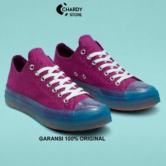 Sepatu Sneakers Wanita CONVERSE CT AS CX Ox Cactus Flower Sail Blue Original 168571C