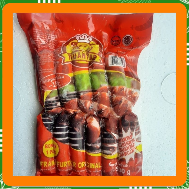 

Sosis bakar muantap isi 11. 500 gram, sosbak Best Seller