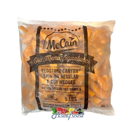 

McCain Redstone Canyon Wedges Grade A Kentang Wedges USA 2,27kg