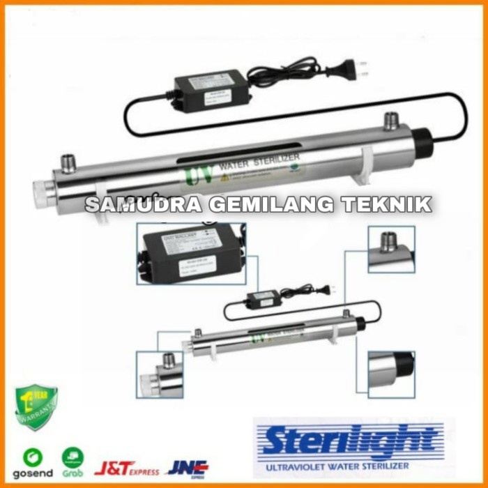LAMPU UV 8 GPM ULTRAVIOLET REVERSES OSMOSIS AIR MINUM