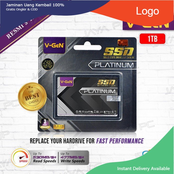 SSD V-Gen 1TB - Sata 3 VGen 1 TB