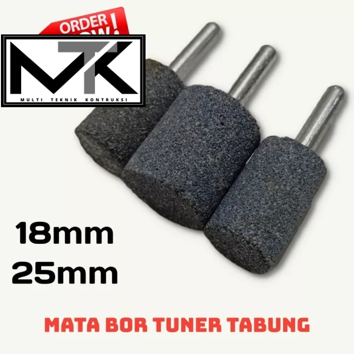 Mata Bor Asah Batu Gerinda Tuner Model Tabung Bulat