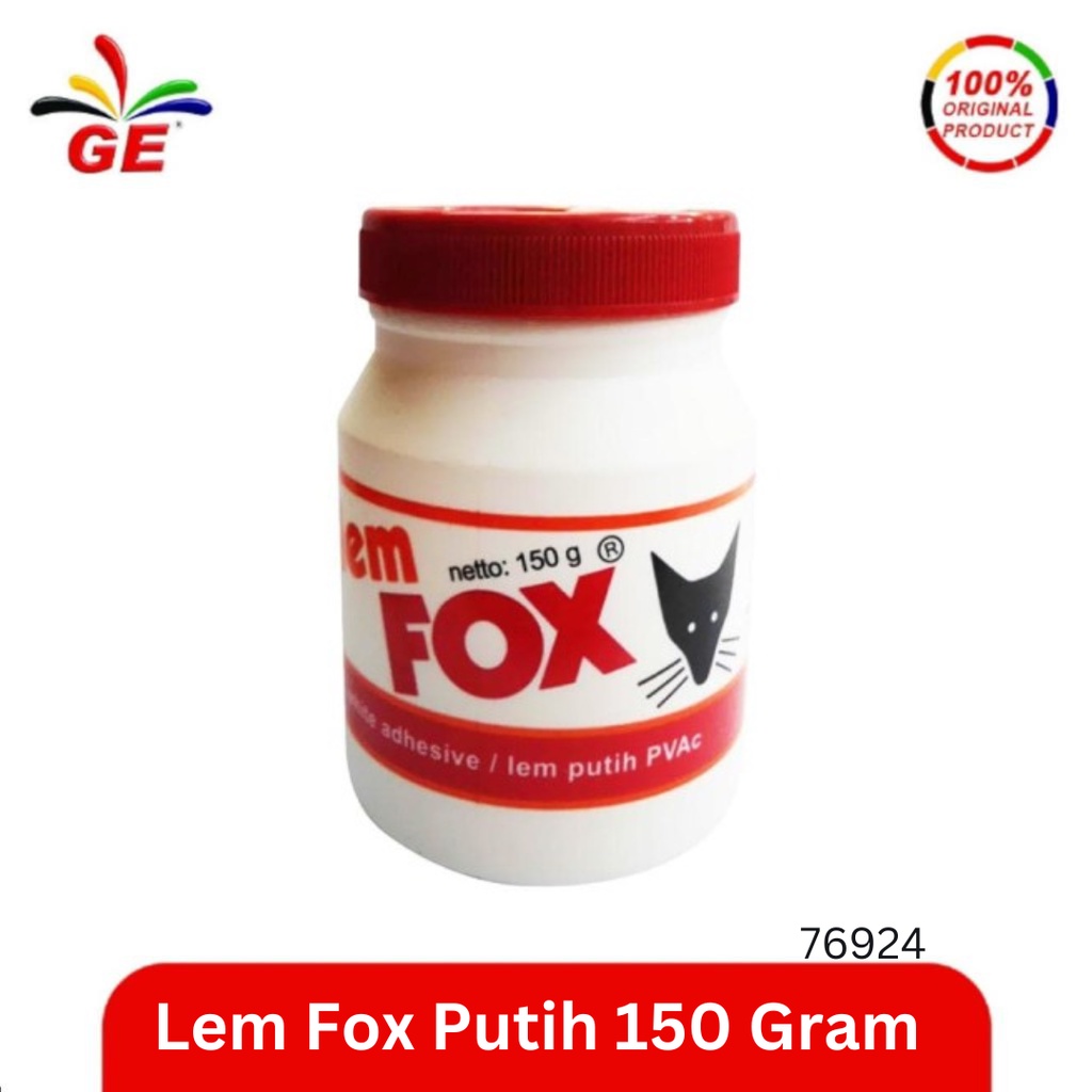

Lem Fox Putih 150 Gram - 76924