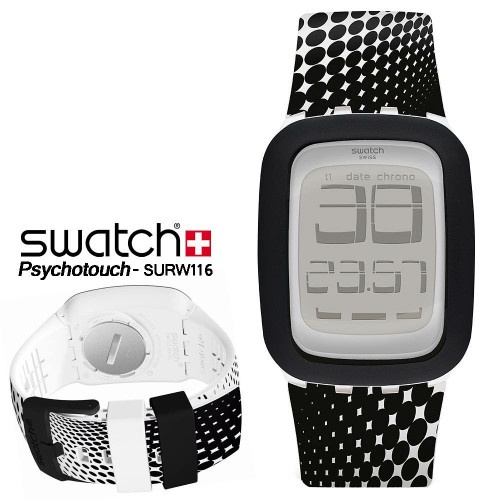 jam tangan Swatch Touchscreen ORIGINAL SURW116 Psychotouch Vs