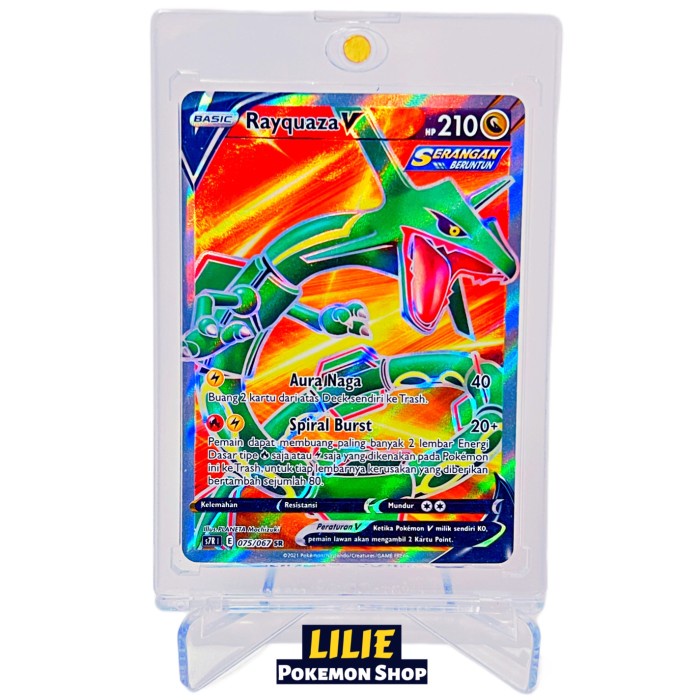 Rayquaza V SR - Pokemon TCG Indonesia