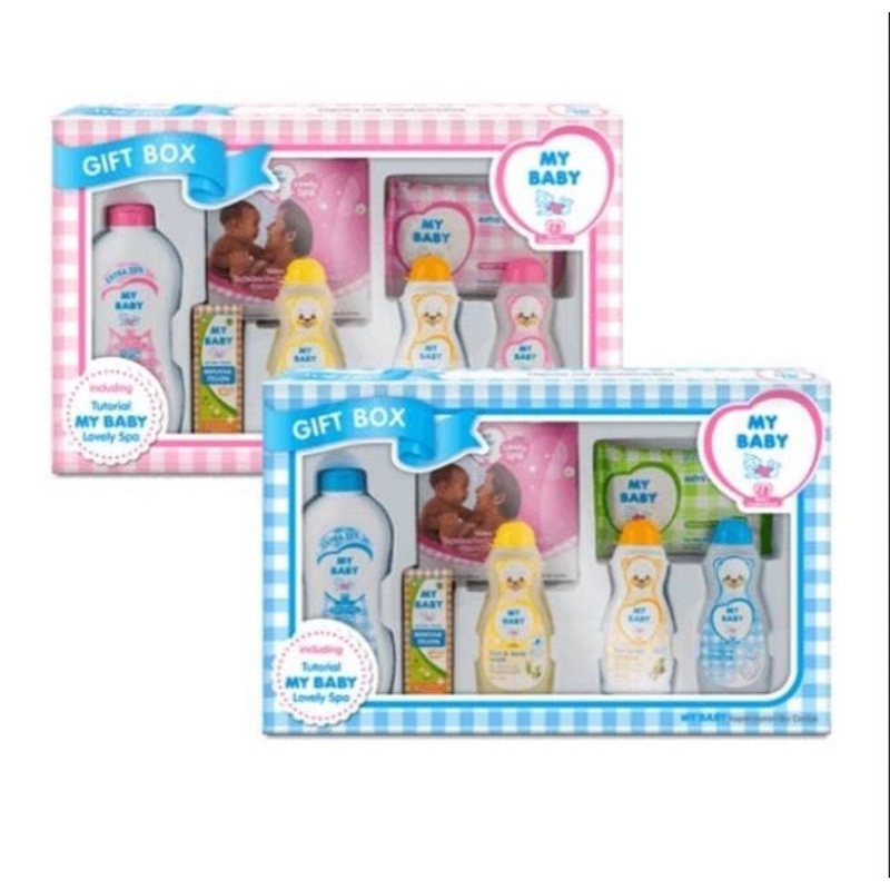 My Baby Gift BOX - Paket Perlengkapan Mandi Bayi