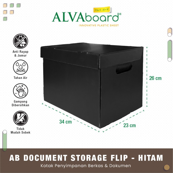 

Box Dokumen Flip Box Arsip Flip Ukuran 34 x 23 x 26 Cm