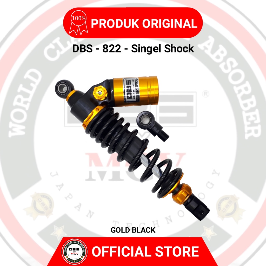 Shock Tabung DBS 822 PREMIUM ADJUSTABLE SYSTEM HONDA VARIO BEAT SCOOPY SPACY