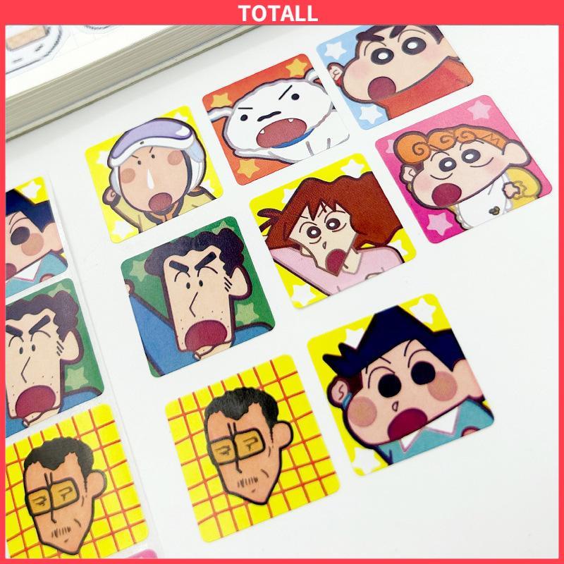 COD Kartun Lucu Bahan Scrapbook Sticker Melody Crayon Shin-chan Line Dog DIY Stiker Dekoratif-Totall