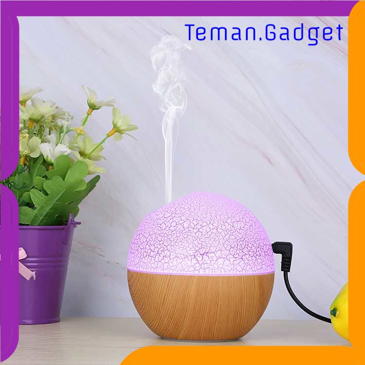 TG - ART Taffware HUMI Air Humidifier Ultrasonic Aromatherapy RGB Light 130ml - J-008