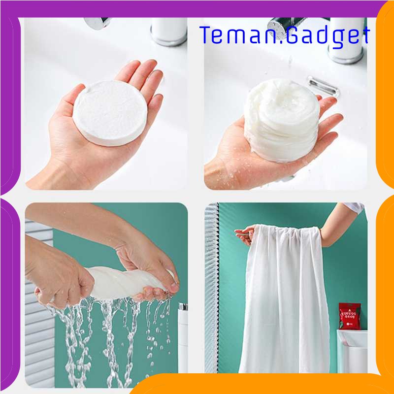 TG - ART YIFUYAN Handuk Mini Travel Disposable Compressed Towel - TC050