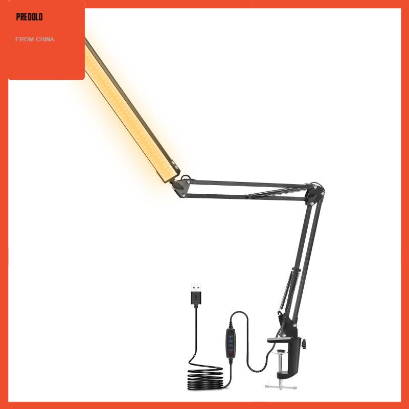 [Predolo] Meja Adjusable LED Dimmable Dg Penjepit