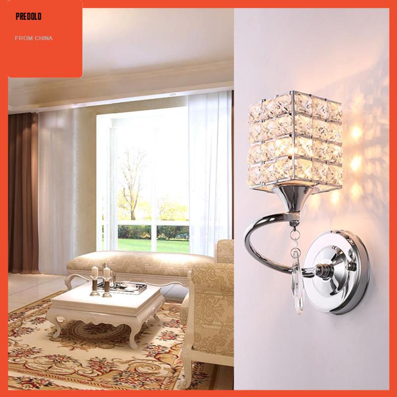 [Predolo] Lampu Dinding Kaca Light Sconces Fiting E27 Bulat