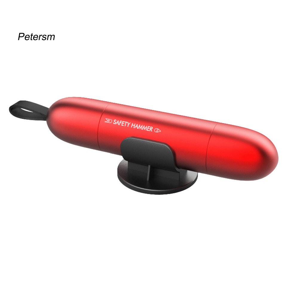 Palu PP 2in1 Survival for Survival Car Seat Belt Cutter Escape Hammer Multifungsi