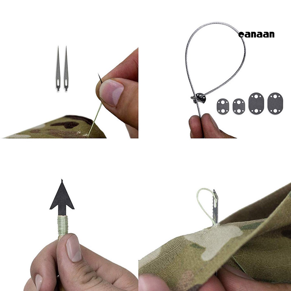 Cnn-kartu Pengait Pancing Alat Survival Stainless Steel Multifungsi Outdoor Untuk Camping