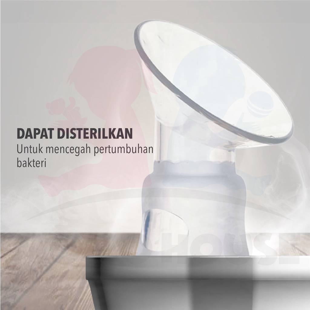 MOMO HOUSE Pompa Asi Manual Silikon Pompa Asi Manual Silicone Breast Pump