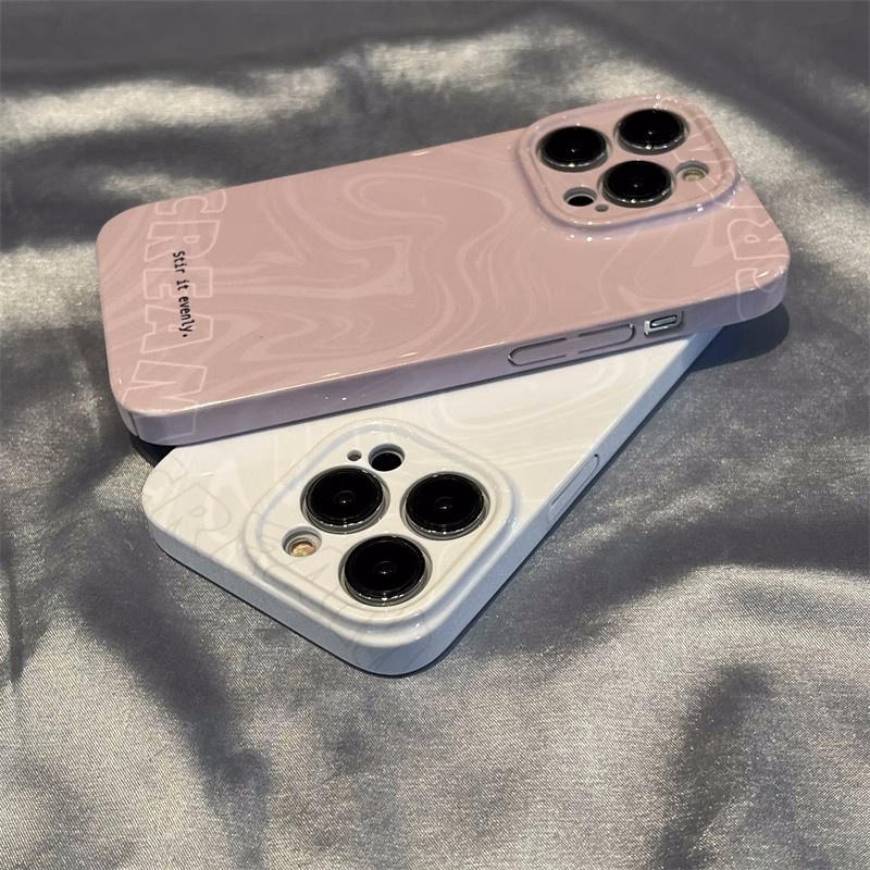 IPHONE Casing Ponsel Seni Film Mewah Untuk Iphone14Plus13 12 11 Pro max XS max XR X Shockproof Acrylic Phone Cover Casing