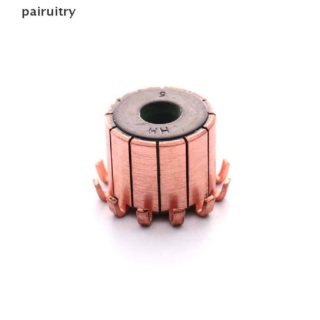 Prt8 *23 * 19.5mm 12P Gigi Kait Tembaga Tipe Komutator Motor Listrik CHY-1518-12 PRT