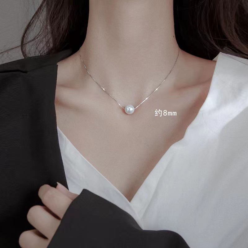 Ins Populer Kalung Desain Sederhana Fashion Rantai Klavikula Choker Necklace Untuk Gadis Indah