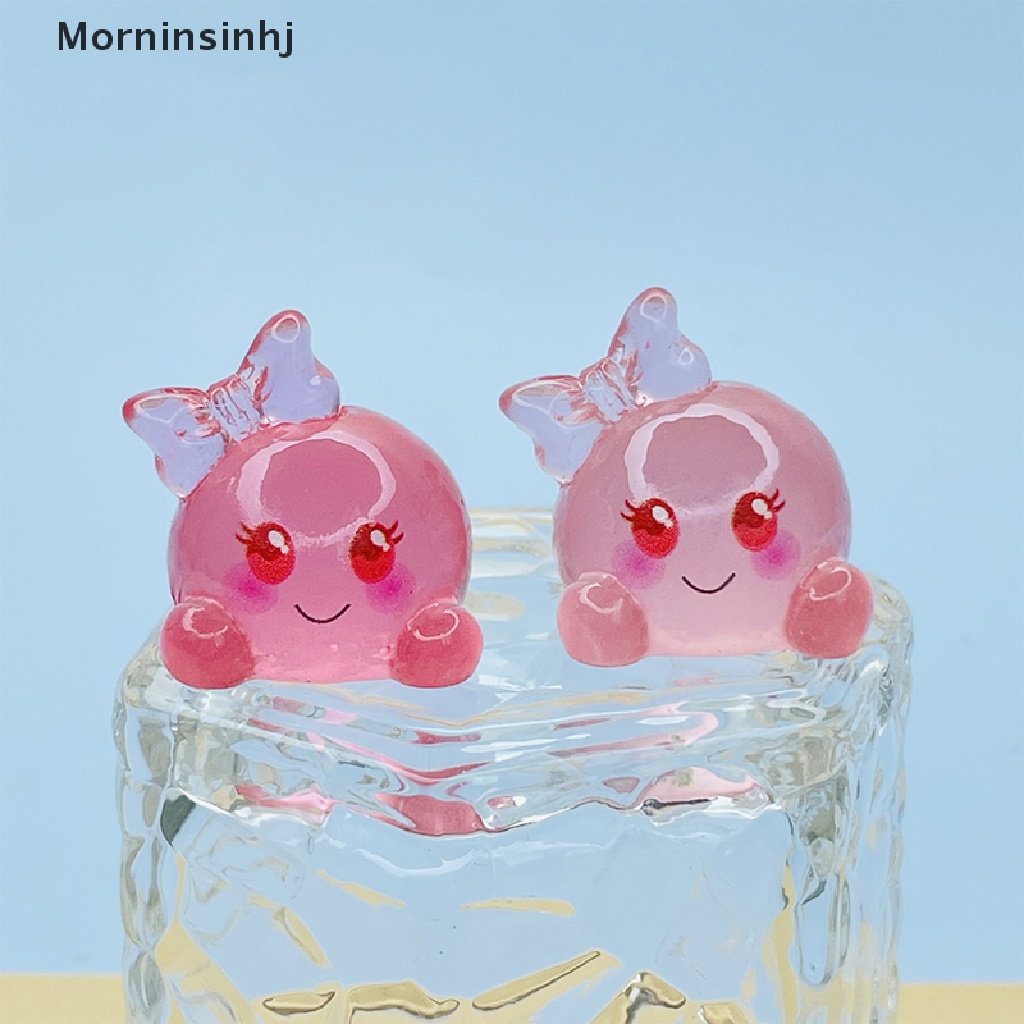 Mornin 10Pcs Miniatur Dunia Bercahaya Kartun Gelembung DIY Handmade Perhiasan Resin Aksesoris Ornamen id