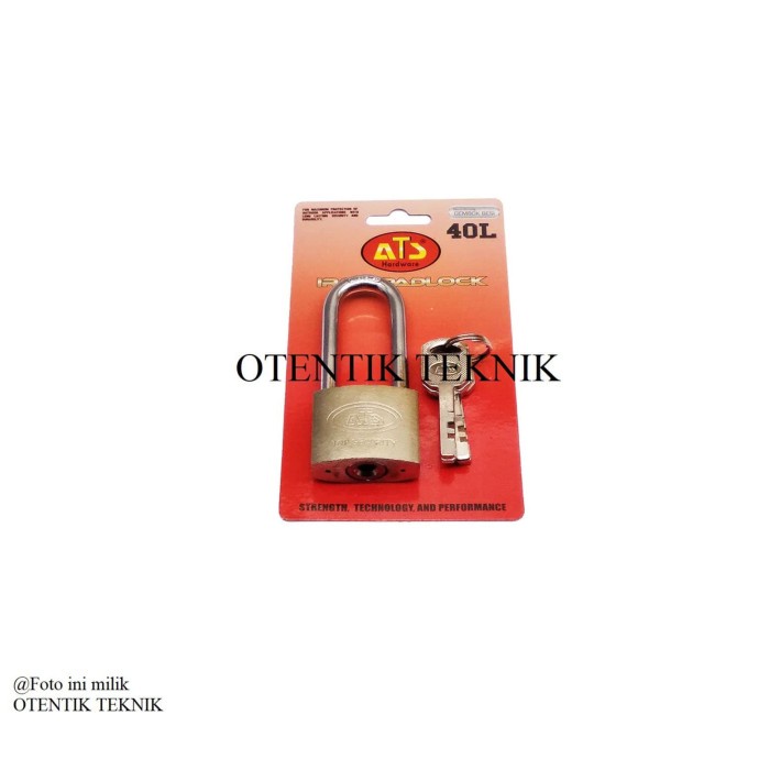 GEMBOK ATS 40 PANJANG - GEMBOK PINTU / PAGAR - KUAT ATS 40 MM LONG