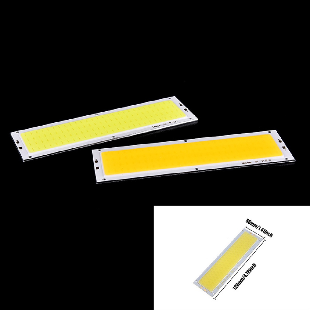 Deid 1000LM 10W COB LED Strip Light Daya Tinggi Lampu Chip Warm/Cool White 12V-24V hot Martijn