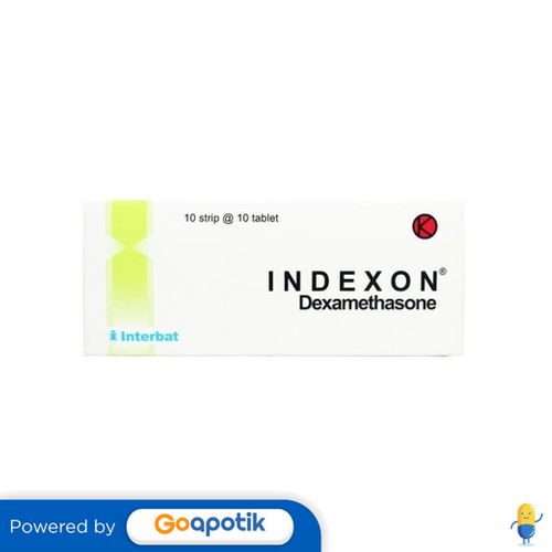 INDEXON 0.5 MG BOX 100 TABLET