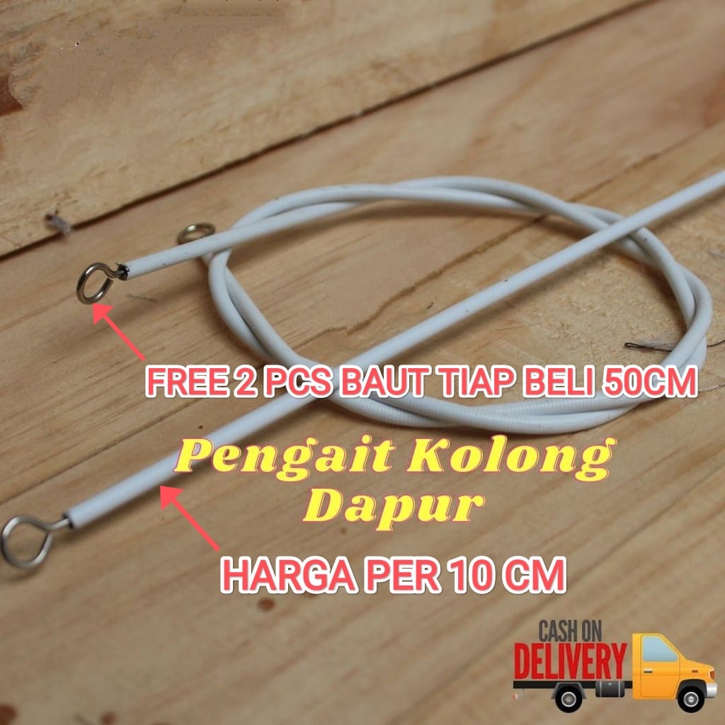 Kawat Gorden Dan Hook Tempel Gorden Kolong Dapur