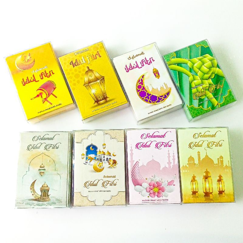 100pcs Amplop Lebaran Idul Fitri THR Karakter Angpao Lucu Mini Anak