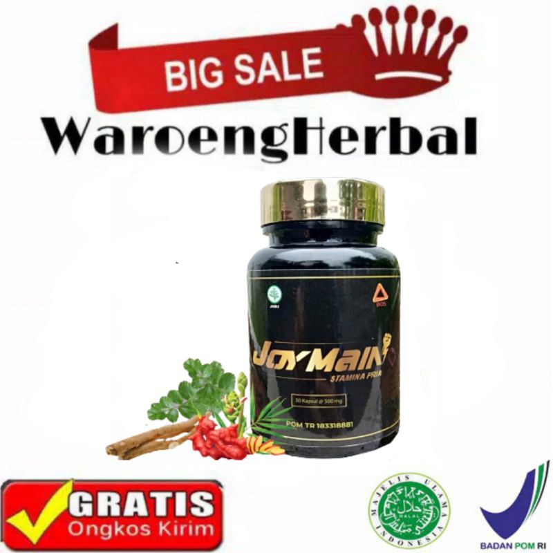 100% ORIGINAL JoyMain | Joy Main Herbal Penambah Stamina Pria Asli 100% Original