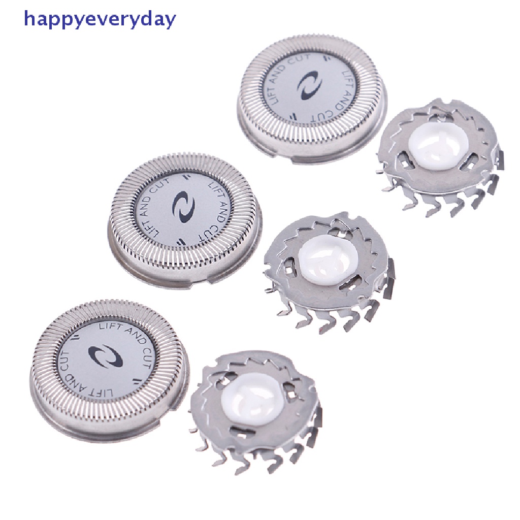 [happy] 1/3pcs Alat Cukur Kepala Pisau Pemotong norelco HQ4 HQ58 HQ56 Pengganti [ID]
