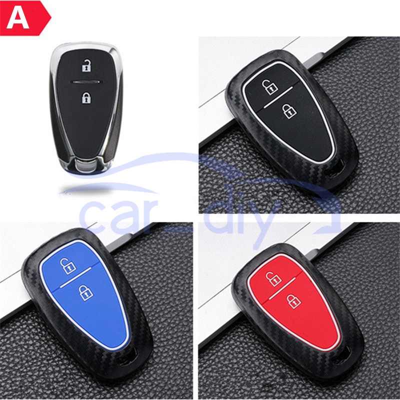 Abs Kunci Case Cover Remote Mobil Fob Dengan Gantungan Kunci Untuk Chevrolet Cavalier Cruze Monza Malibu Sail Equinox Shell Pelindung