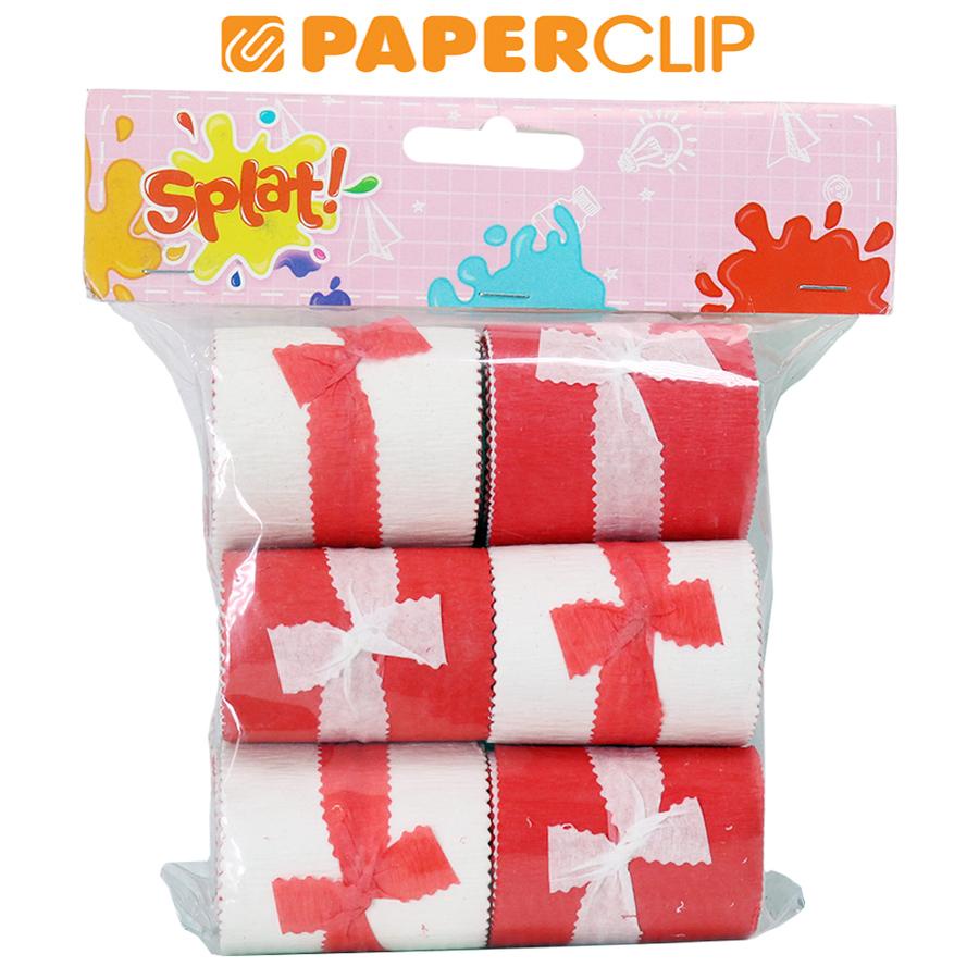 

KERTAS CREPE SPLAT GERIGI GULUNG ISI 6 MERAH PUTIH
