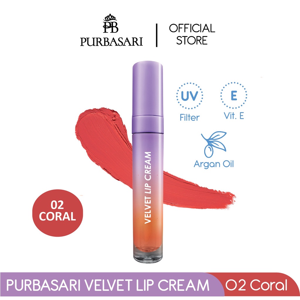 Purbasari Velvet Lip Cream