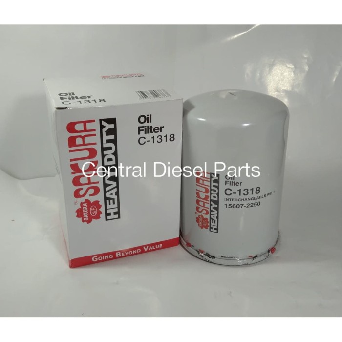 CDPS Filter Oli Oil Filter Hino Dutro Dyna 110ST C-1318 C1318 Sakura