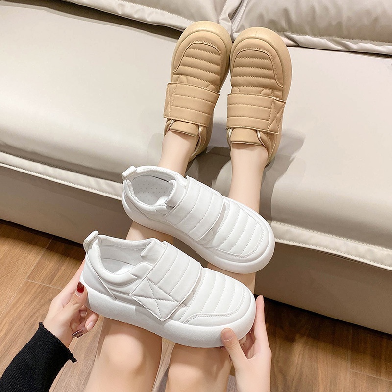 [DREAM] 254 Sepatu Sneakers Slip Velcro Wanita Musim Panas