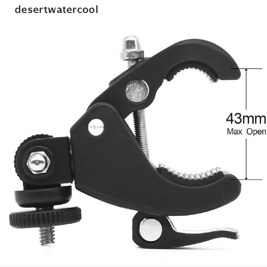 Deid Camera Bike Clamp Handle Penjepit Bar Dudukan Kamera Handphone DV Klip Martijn