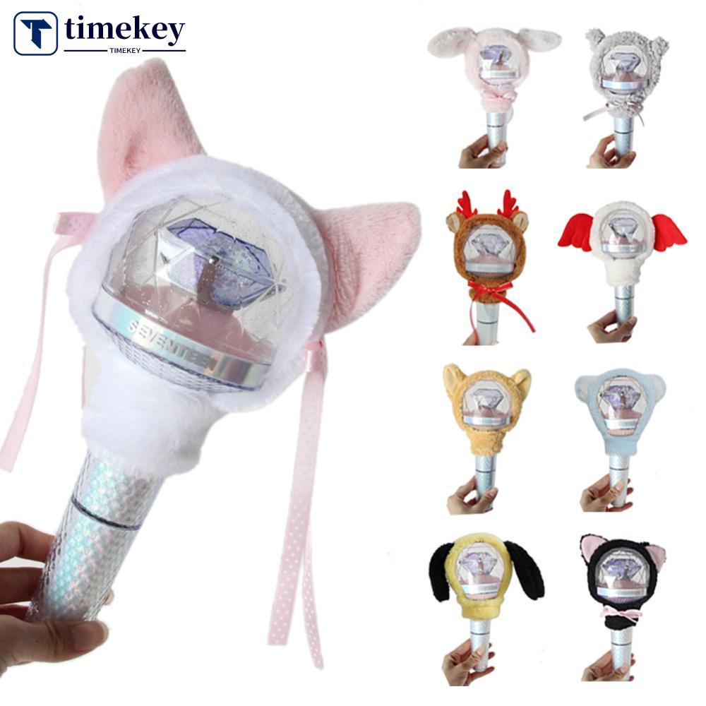 Timekey Kpop SEVENTEEN Light Cover Support Light Plush Pelindung Penutup Hias Ada LIGHTSTICK DGA1