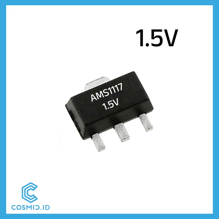 AMS 1117 AMS1117 1.5 Volt 1.5V SMD SOT 89 SOT89
