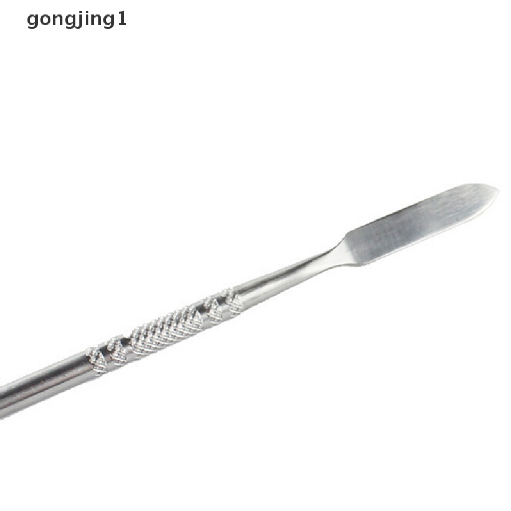 Ggg 1X Alat Spatula Palet Makeup Bahan Stainless Steel Kosmetik Nail Art Vogue Untuk Wemen ID